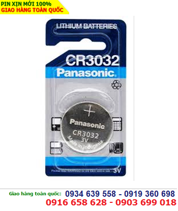 Panasonic CR3032; Pin 3v lithium Panasonic CR3032 